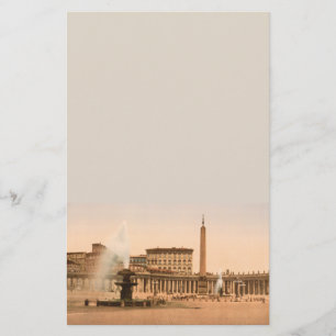 St Peter's Square, Vatican City Stationery