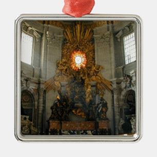 St. Peter's Vatican City Metal Tree Decoration