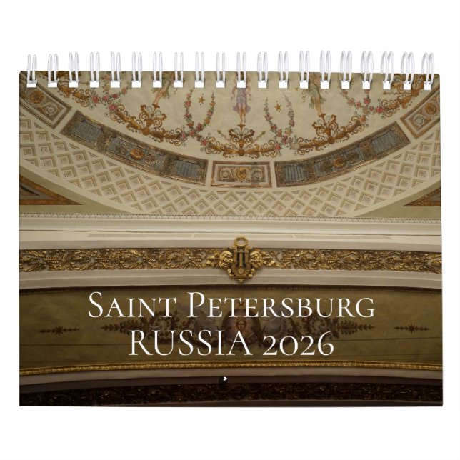St Petersburg Calendar 2026 (Cover)
