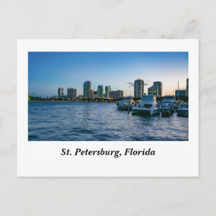 St. Petersburg Evening Postcard