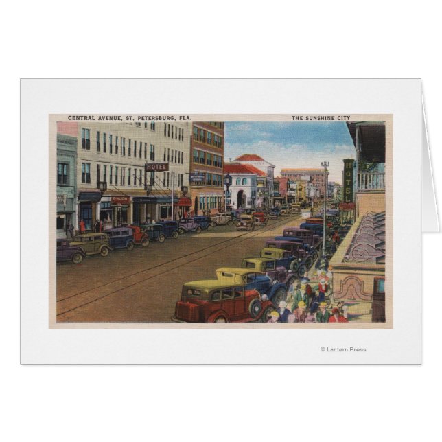 St. Petersburg, FL - View of Central Ave w/ (Front Horizontal)