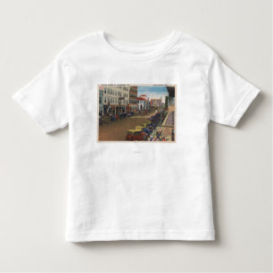 St. Petersburg, FL - View of Central Ave w/ Toddler T-Shirt