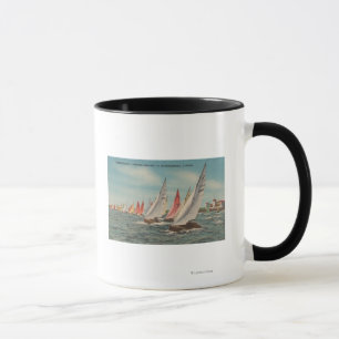 St. Petersburg, FL - View of Lightning Regatta Mug