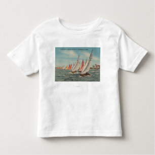 St. Petersburg, FL - View of Lightning Regatta Toddler T-Shirt