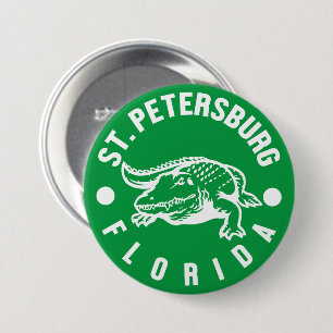 St. Petersburg,Florida 7.5 Cm Round Badge