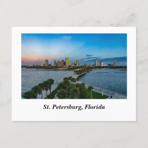 St.Petersburg Florida Aerial Postcard
