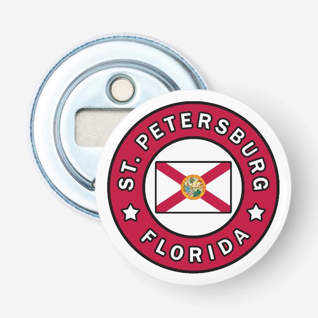 St. Petersburg Florida Bottle Opener (Front)