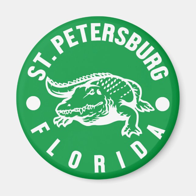 St. Petersburg,Florida Magnet (Front)