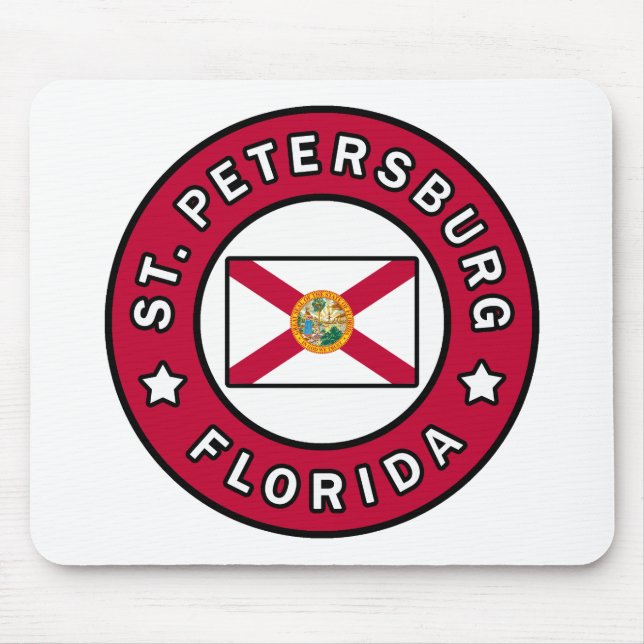 St. Petersburg Florida Mouse Pad (Front)