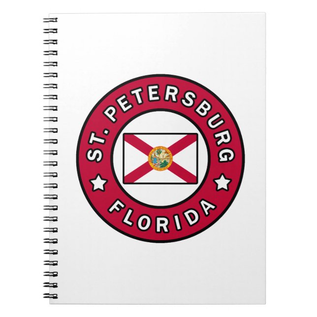 St. Petersburg Florida Notebook (Front)