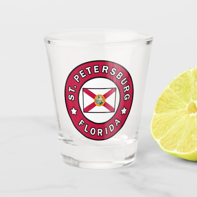 St. Petersburg Florida Shot Glass (Front)