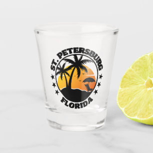 St. Petersburg,Florida Shot Glass