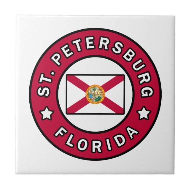 St. Petersburg Florida Tile (Front)