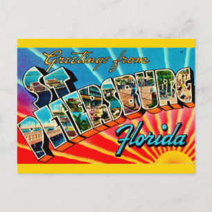 St Petersburg Greeting Postcard