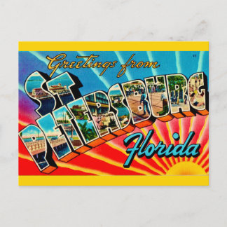 St Petersburg Greeting Postcard
