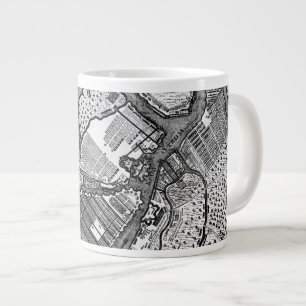 St Petersburg Plan Large Coffee Mug