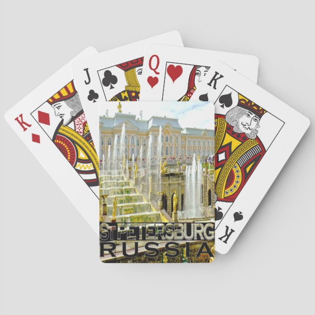 St Petersburg Playing Cards (Back)