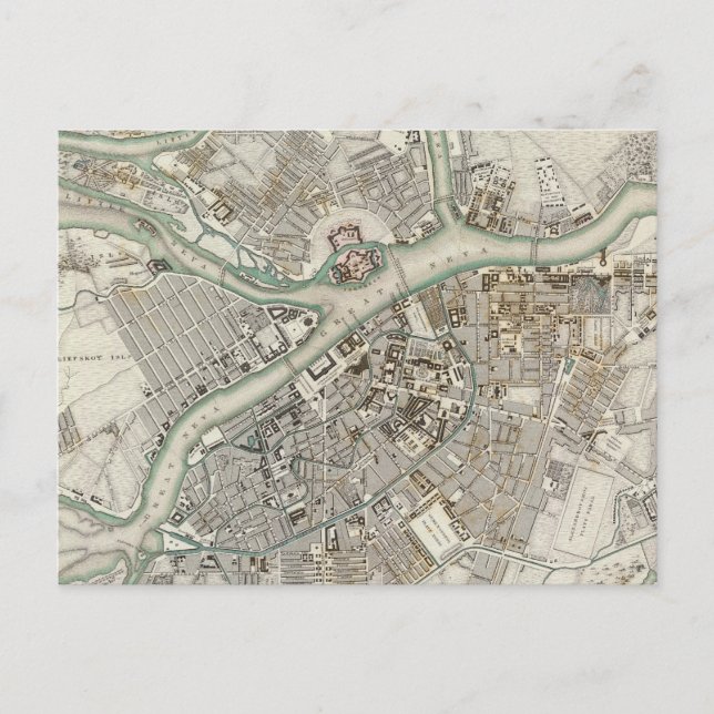 St Petersburg Postcard (Front)