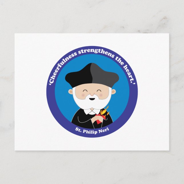 St. Philip Neri Postcard (Front)