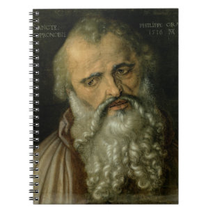 St. Philip the Apostle, 1516 (oil on canvas) Spiral Notebook