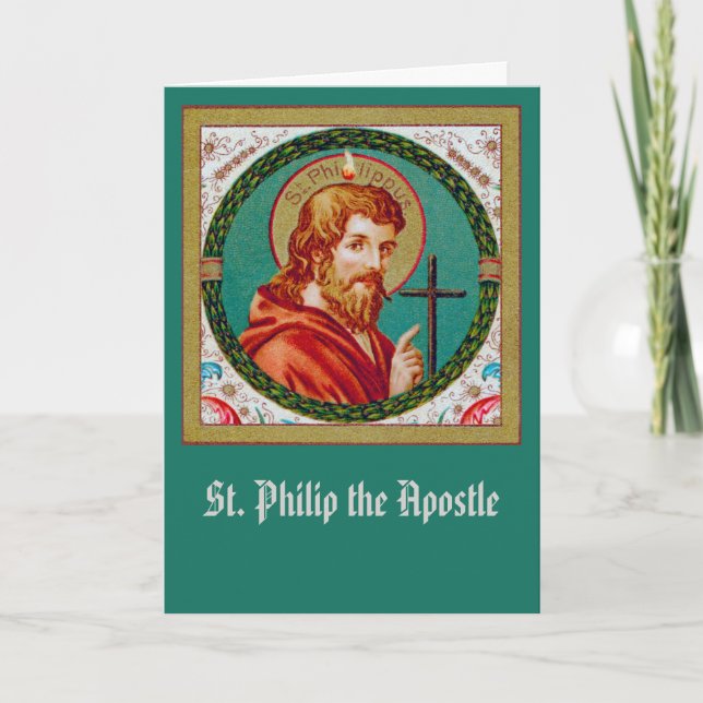 St. Philip the Apostle (JMAS 10) Greeting Card (Front)