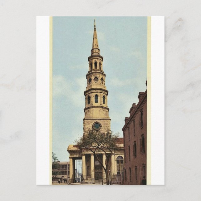 St. Philip's Church, Charleston, S.C. classic Phot Postcard (Front)