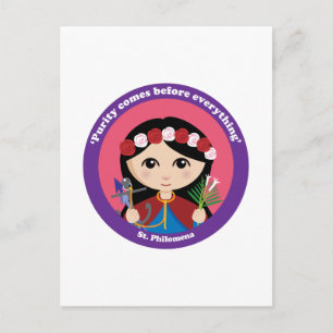 St. Philomena Postcard