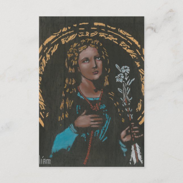 St. Philomena Prayer Card (Front)