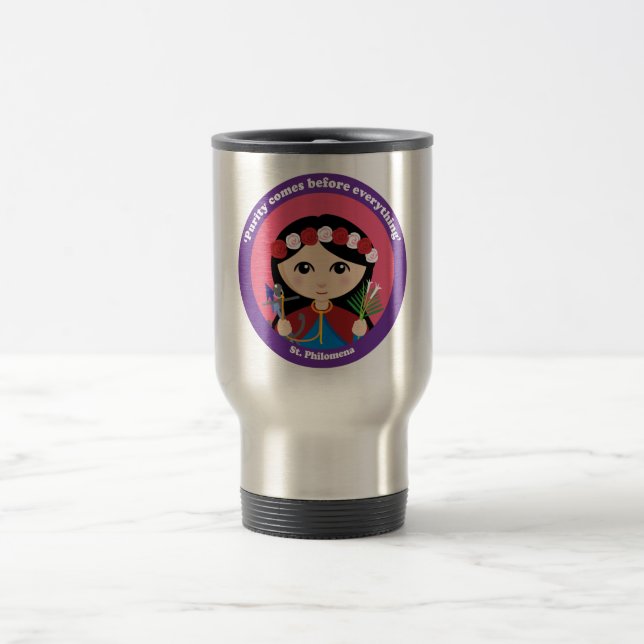 St. Philomena Travel Mug (Center)