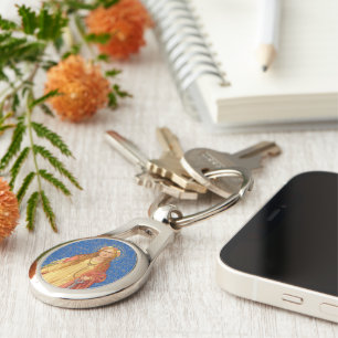 St. Philomena with Anchor (SNV 051) Key Ring
