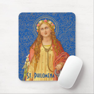 St. Philomena with Anchor (SNV 051) Mouse Pad