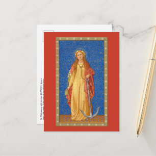 St. Philomena with Anchor (SNV 051) Postcard