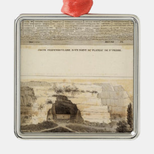 St Pierre Plateau Metal Tree Decoration