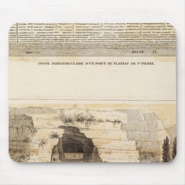 St Pierre Plateau Mouse Pad (Front)