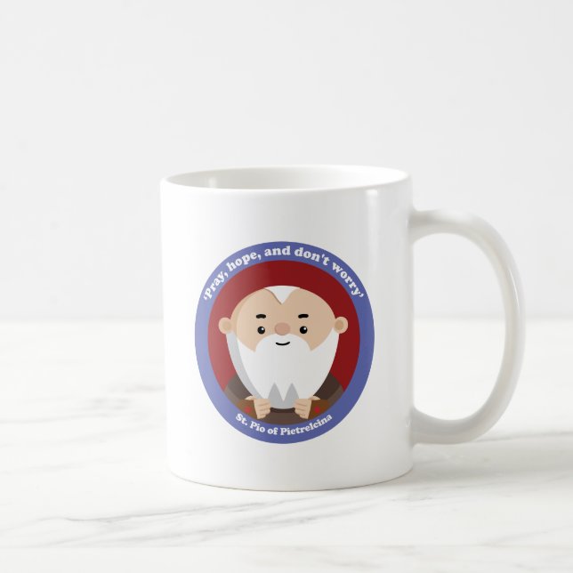 St Pio of Pietrelcina Coffee Mug (Right)
