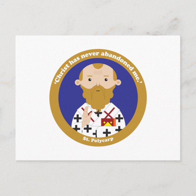St. Polycarp Postcard (Front)
