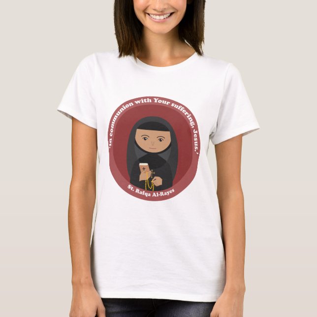 St. Rafqa Al-Rayes T-Shirt (Front)