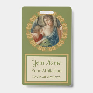 St. Raphael the Archangel (M 012) ID Badge