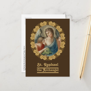St. Raphael the Archangel (M 012) Postcard