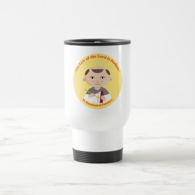 St. Raymond of Peñafort Travel Mug (Center)