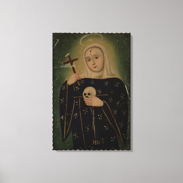 St. Rita de Casia Canvas Print (Front)