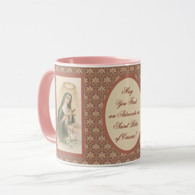 St. Rita of Cascia (M 015) Coffee Mug (Front Left)