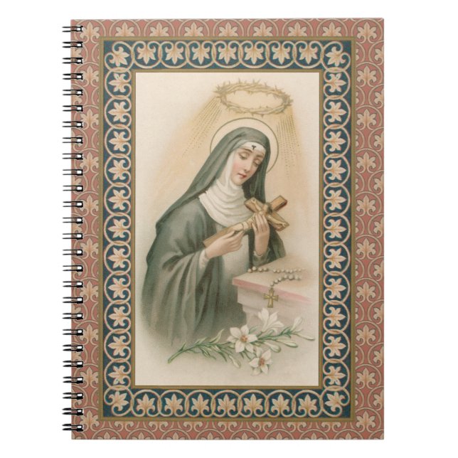 St. Rita of Cascia (M 015) Notebook (Front)