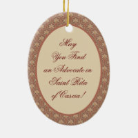 St. Rita of Cascia (M 015) Oval