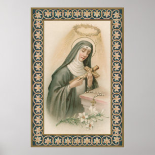 St. Rita of Cascia (M 015) Poster