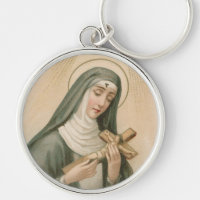 St. Rita of Cascia (M 015) Premium Round Metal