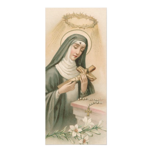 St. Rita of Cascia (M 015) Rack Card (Front)