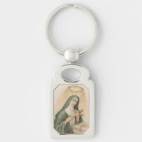 St. Rita of Cascia (M 015) Rectangular Metal