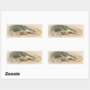 St. Rita of Cascia (M 015) Rectangular Sticker