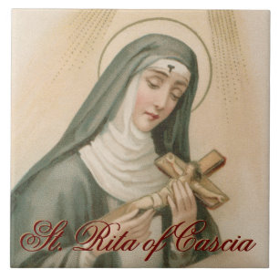 St. Rita of Cascia (M 015) Tile